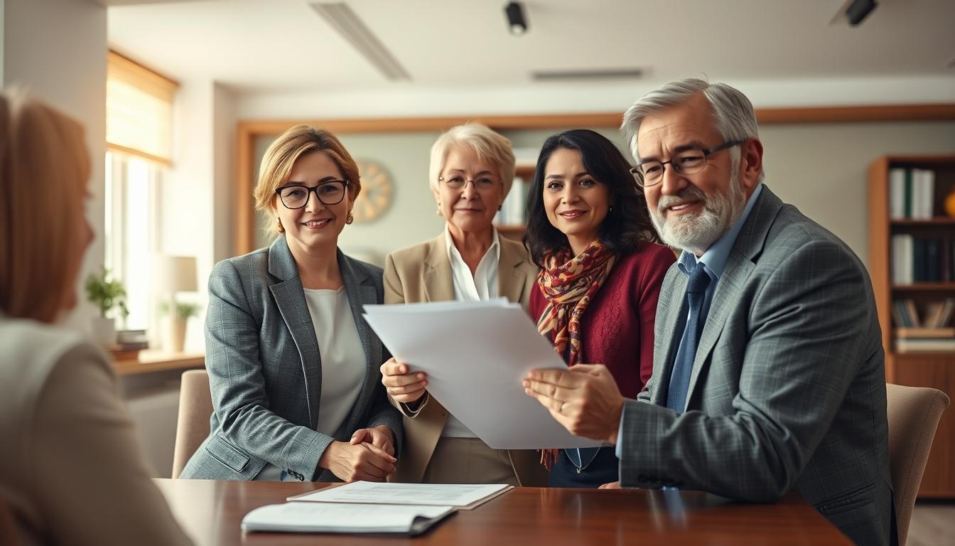 Support through the process